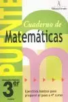 CUADERNO PUENTE MATEMATICAS 3ºEP