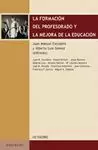 LA FORMACION DEL PROFESORADO Y LA MEJORA DE LA EDUCACION