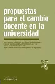 PROPUESTAS PARA EL CAMBIO DOCENTE EN LA UNIVERSIDAD