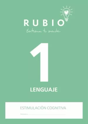 RUBIO ENTRENA TU MENTE ESTIMULACION COGNITIVA LENGUAJE 1