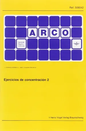 EJERCICIOS DE CONCENTRACION 2 ARCO