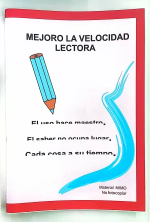 MIMO MEJORO LA VELOCIDAD LECTORA