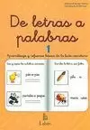 DE LETRAS A PALABRAS 1