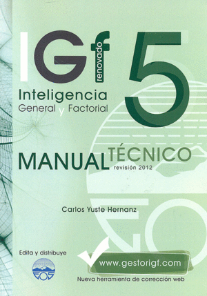 IGF/5-R. 10 CUADERNOS DE ELEMENTOS FORMA A Y B