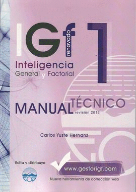 IGF -1R. MANUAL TÉCNICO