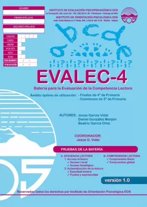 EVALEC 4 1 BATERIA + 1 USO DE CORRECCION