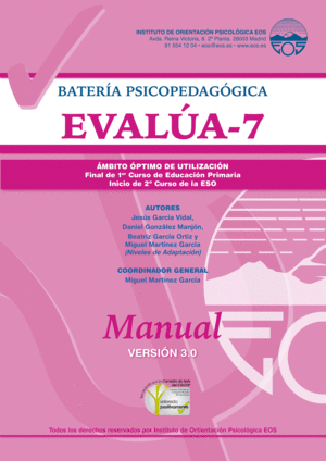 EVALUA  7 MANUAL
