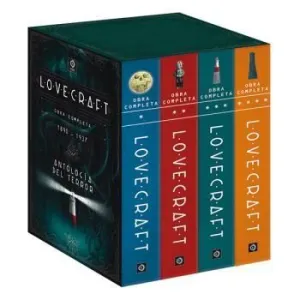 ESTUCHE H.P. LOVECRAFT OBRA COMPLETA 4 VOLUMENES ESTUCHE H.P. LOVECRAFT OBRA COMPLETA 4 VOLUMENES