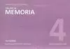 TALLER DE MEMORIA 4. ESTIMULACION COGNITIVA PARA ADULTOS 70 FICHAS