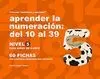 APRENDER LA NUMERACION NIVEL 5 PARA NIÑOS DE 6 AÑOS DE 10 A 39 COLOR