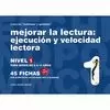 MEJORAR LA LECTURA, EJECUCIÓN Y VELOCIDAD LECTORA, NIVEL 1, 8 A 12 AÑOS