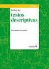 TALLER DE TEXTOS DESCRIPTIVOS