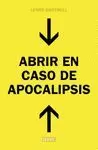 ABRIR EN CASO DE APOCALIPSIS