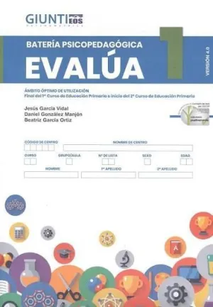 EVALUA 1 - USO DE CORRECCION (1 CUADERNO + 1 USO)