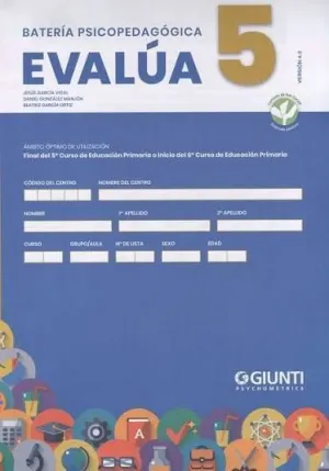 EVALUA 5 - USO DE CORRECCION (1 CUADERNO + 1 USO)