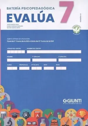 EVALUA 7 - USO DE CORRECCION (1 CUADERNO + 1 USO)