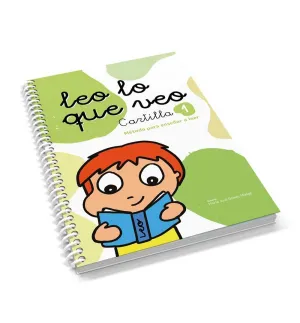 LEO LO QUE VEO CARTILLA 1 CURSIVA