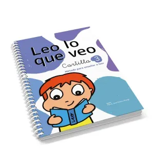 LEO LO QUE VEO CARTILLA 3 CURSIVA