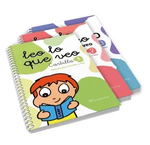 LEO LO QUE VEO JUEGO COMPLETO CURSIVA