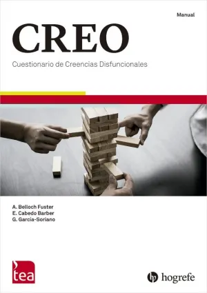 CREO. CUESTIONARIO DE CREENCIAS DISFUNCIONALES (B) JUEGO COMPLETO CREO. CUESTIONARIO DE CREENCIAS DISFUNCIONALES (B) JUEGO COMPLETO