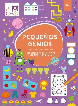 PASATIEMPOS DIVERTIDOS (PEQUEÑOS GENIOS)