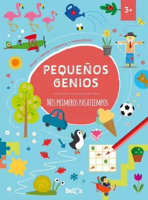 MIS PRIMEROS PASATIEMPOS (PEQUEÑOS GENIOS)