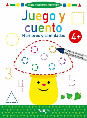 JUEGO Y CUENTO-NUMEROS Y CANTIDADES +4 JUEGO Y CUENTO-NUMEROS Y CANTIDADES +4