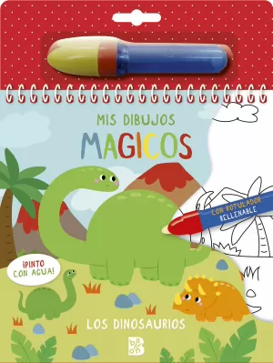 PINTO CON AGUA LOS DINOSAURIOS