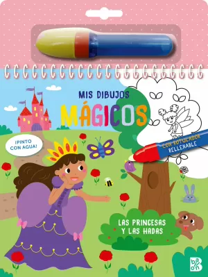 PINTO CON AGUA-LAS PRINCESAS Y LAS HADAS PINTO CON AGUA-LAS PRINCESAS Y LAS HADAS