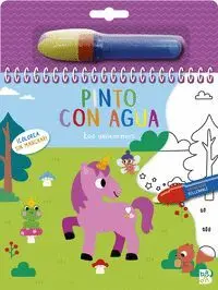 PINTO CON AGUA LOS UNICORNIOS
