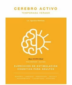 CEREBRO ACTIVO EJERCICIOS ESTIMULACION COGNITIVA PARA ADULT