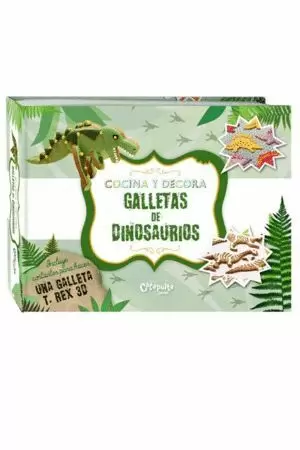 COCINA Y DECORA GALLETAS DE DINOSAURIOS COCINA Y DECORA GALLETAS DE DINOSAURIOS