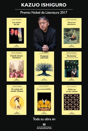 Kazuo Ishiguru, Premio Nobel de Literatura de 2017